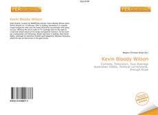 Kevin Bloody Wilson kitap kapağı