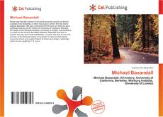Bookcover of Michael Baxandall