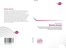 Capa do livro de Daniel Janzen 