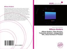 Capa do livro de Allison Anders 