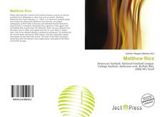 Bookcover of Matthew Rice