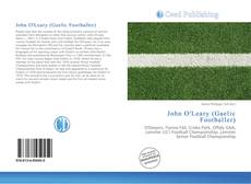 Buchcover von John O'Leary (Gaelic Footballer)