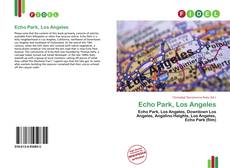 Echo Park, Los Angeles kitap kapağı