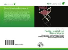 Buchcover von Florian Henckel von Donnersmarck