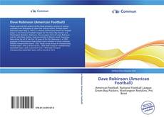 Bookcover of Dave Robinson (American Football)