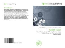 Bookcover of Kaiser-Frazer