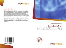 Buchcover von Klaus Samelson