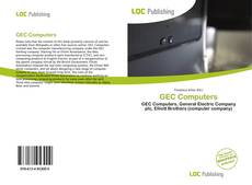Bookcover of GEC Computers