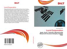Bookcover of Loral Corporation