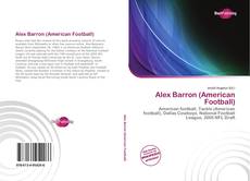Bookcover of Alex Barron (American Football)