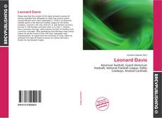 Bookcover of Leonard Davis