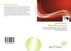 Capa do livro de Mario Manningham 