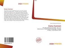 Buchcover von Esma Cannon