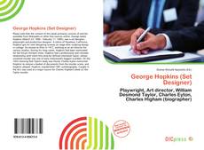 George Hopkins (Set Designer) kitap kapağı