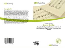 Gerry Goffin kitap kapağı