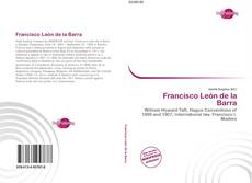 Capa do livro de Francisco León de la Barra 