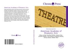 Bookcover of American Academy of Dramatic Arts