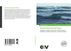 Harry Hammond Hess的封面