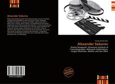 Capa do livro de Alexander Sokurov 