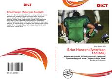 Bookcover of Brian Hansen (American Football)