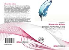Alexander Adam kitap kapağı