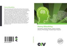 Henry Maudsley kitap kapağı