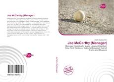 Portada del libro de Joe McCarthy (Manager)