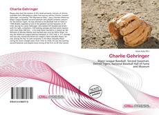Buchcover von Charlie Gehringer