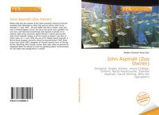 John Aspinall (Zoo Owner) kitap kapağı