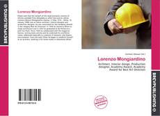Buchcover von Lorenzo Mongiardino