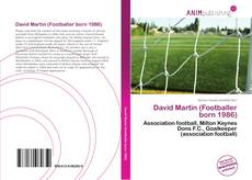 David Martin (Footballer born 1986) kitap kapağı