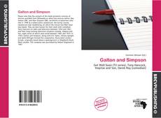 Buchcover von Galton and Simpson