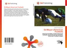 Portada del libro de Ed Meyer (American Football)