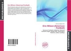 Capa do livro de Eric Wilson (American Football) 