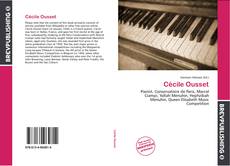 Bookcover of Cécile Ousset