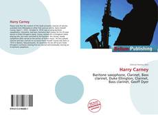 Capa do livro de Harry Carney 
