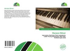 Bookcover of Horace Silver