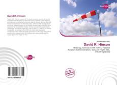 Bookcover of David R. Hinson
