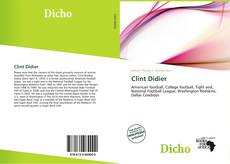 Bookcover of Clint Didier