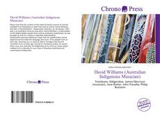 Buchcover von David Williams (Australian Indigenous Musician)