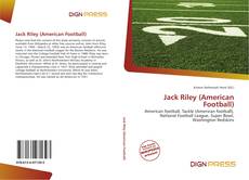 Jack Riley (American Football) kitap kapağı