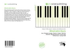 Bookcover of Blind John Davis