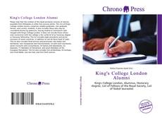 Portada del libro de King's College London Alumni