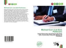 Buchcover von Michael Carr (Lib Dem Politician)