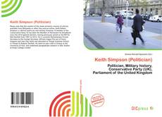 Bookcover of Keith Simpson (Politician)