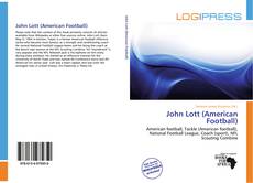 John Lott (American Football) kitap kapağı