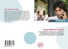 Capa do livro de Ayub Medical College 