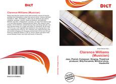 Bookcover of Clarence Williams (Musician)