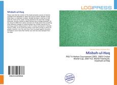 Capa do livro de Misbah-ul-Haq 