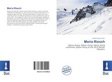 Bookcover of Maria Riesch